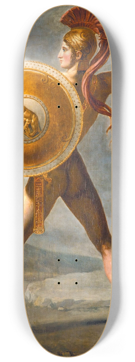 Circle Of Jacques-Louis David - Roman Warrior 8.25 inch art skate deck