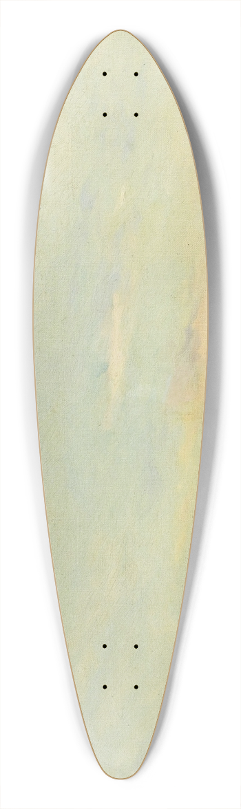 Luis Graner i Arrufi - Seascape with Ruins 39.3 inch art pintail longboard deck