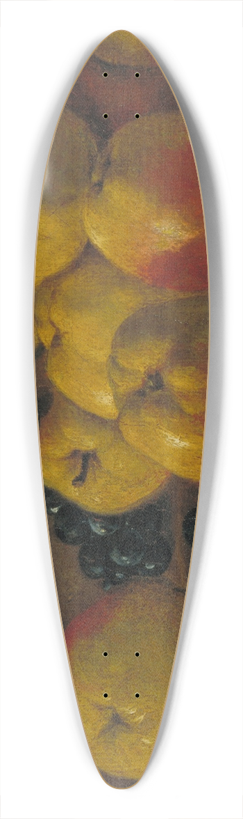 Luis Melndez - Still Life with Apples, Grapes and a Pot of Jam 39.3 inch art pintail longboard deck