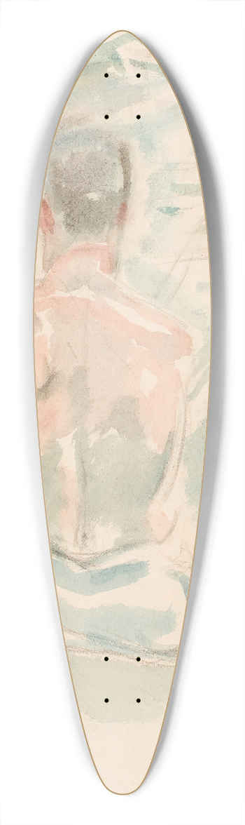 Magnus Enckell - Angler 39.3 inch art pintail longboard deck