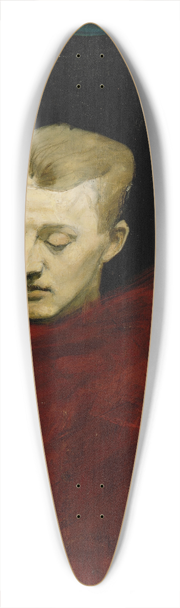 Magnus Enckell - Head (Bruno Aspelin) 39.3 inch art pintail longboard deck