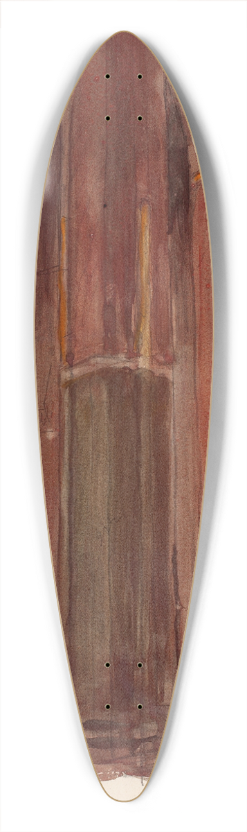Magnus Enckell - Katedraali, siskuva 39.3 inch art pintail longboard deck