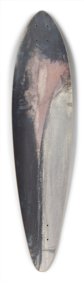 Magnus Enckell - Merimaisema ja lahden puokama, luonnos 39.3 inch art pintail longboard deck
