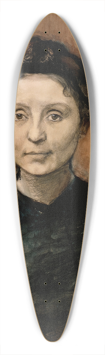 Magnus Enckell - Portrait of Sculptor Madeleine Jouvray 39.3 inch art pintail longboard deck