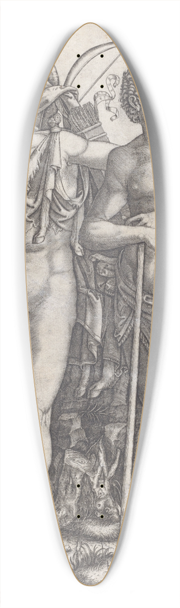 Marcantonio Raimondi - Apollo and Hyacinthus 39.3 inch art pintail longboard deck