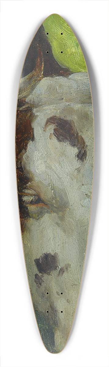 Marc-Aurle de Foy Suzor-Ct - Study of a cow 39.3 inch art pintail longboard deck