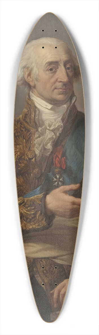Marcello Bacciarelli - Portrait of Stanisaw Maachowski (17361809), Marshal of the Seym 39.3 inch art pintail longboard deck