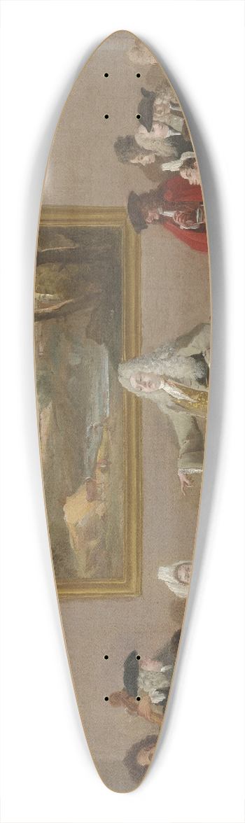 Marco Ricci - An Opera Rehearsal 39.3 inch art pintail longboard deck