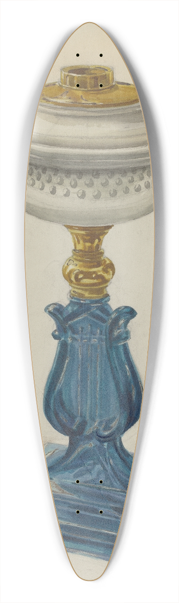 Marcus Moran - Lamp 39.3 inch art pintail longboard deck