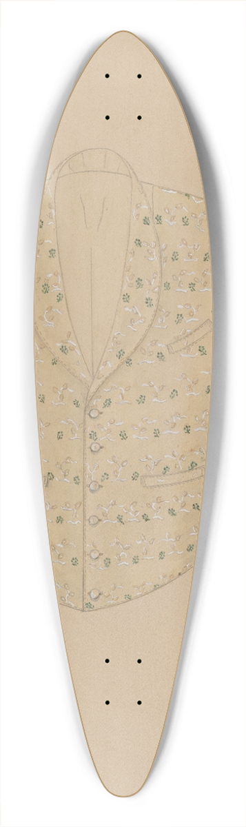 Margaret Concha - Waistcoat 39.3 inch art pintail longboard deck