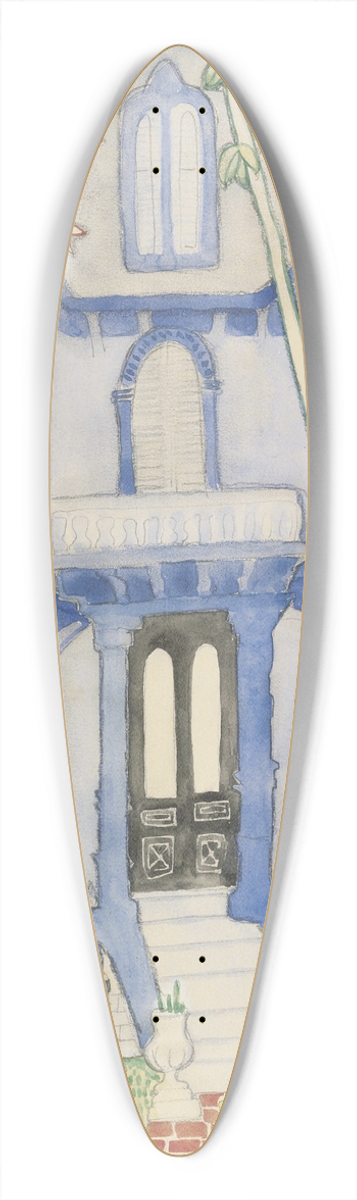 Marguerite Thompson Zorach - A New England Family 39.3 inch art pintail longboard deck