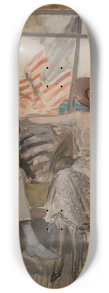 Clarence F. Underwood - The Cruise 8.25 inch art skate deck