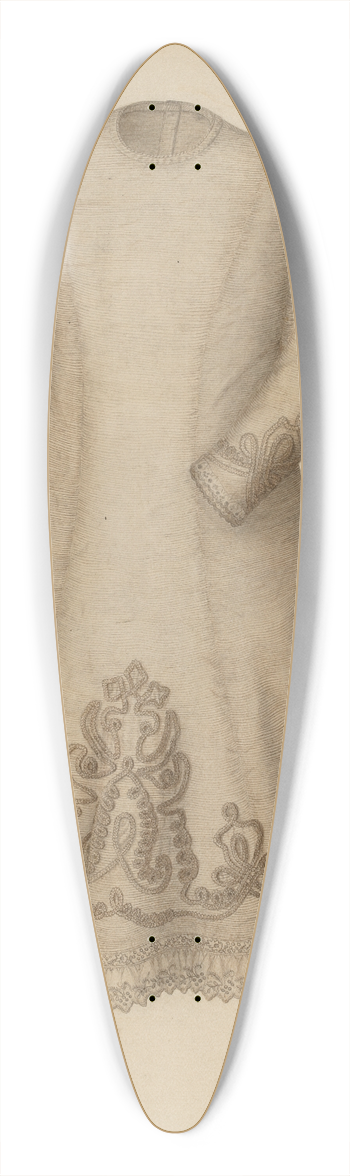 Marie Famularo - Infants Dress 39.3 inch art pintail longboard deck
