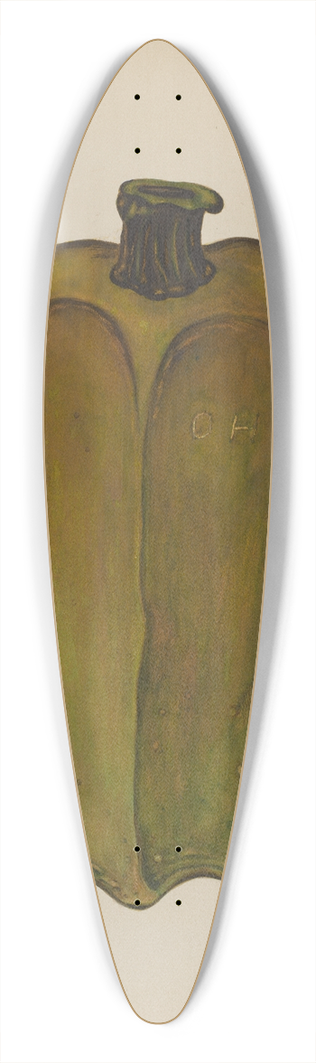 Marie Lutrell - Bottle 39.3 inch art pintail longboard deck