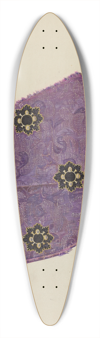 Marie Lutrell - Ribbon 39.3 inch art pintail longboard deck