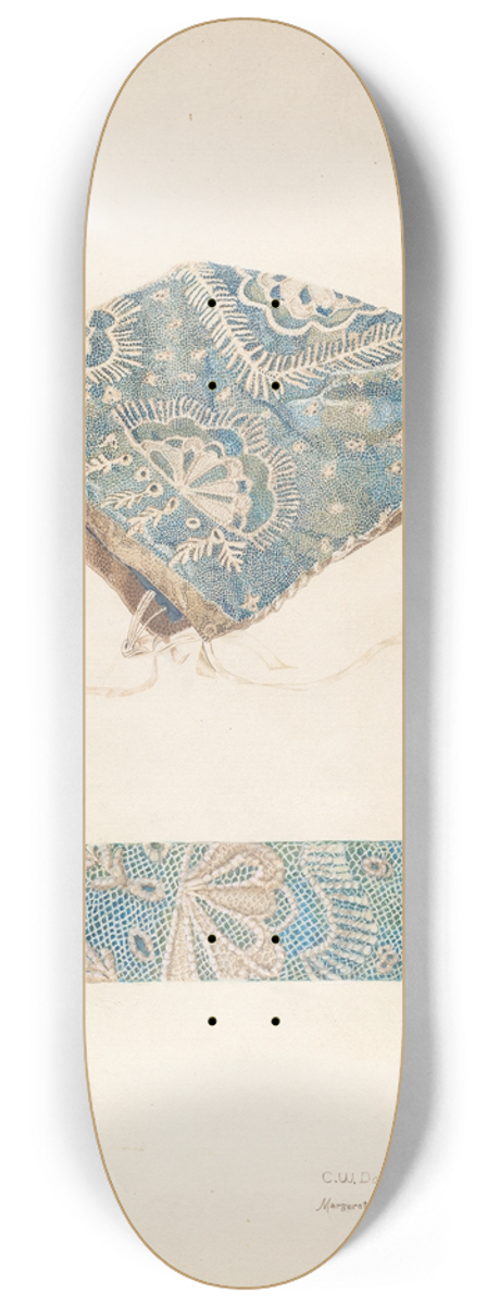 Clarence W. Dawson - Babys Hood 8.25 inch art skate deck