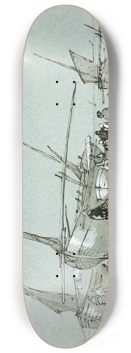 Clarkson Stanfield - Entretat 8.25 inch art skate deck