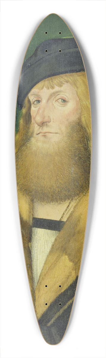 Martin Kaldenbach - Portrait of Jakob Stralenberger 39.3 inch art pintail longboard deck