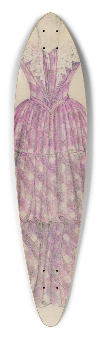 Mary Berner - Dress 39.3 inch art pintail longboard deck