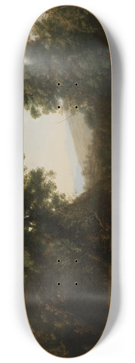 Claude Lorrain - The Flight into Egypt 8.25 inch art skate deck