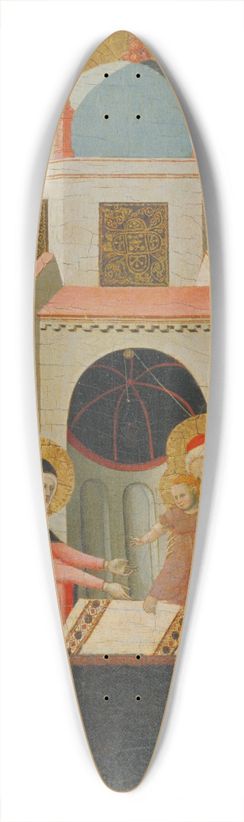 Master of the Cini Madonna - Presentation of Jesus at the Temple 39.3 inch art pintail longboard deck