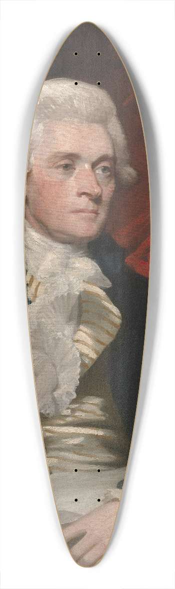 Mather Brown - Thomas Jefferson 39.3 inch art pintail longboard deck