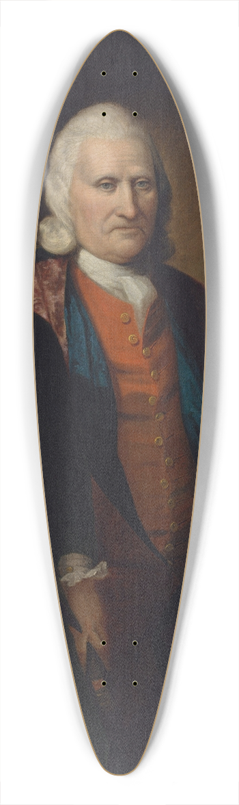 Matthew Pratt - Cadwallader Colden and His Grandson Warren De Lancey 39.3 inch art pintail longboard deck