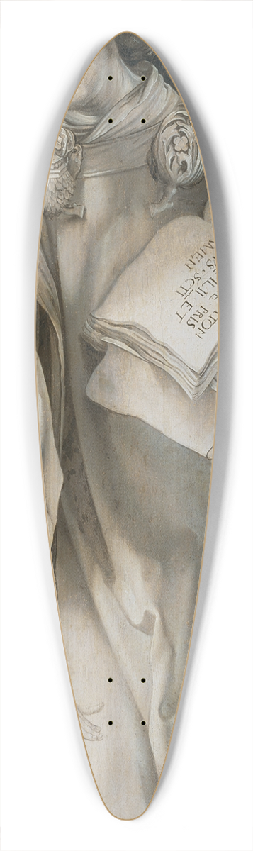 Matthias Grnewald - Saint Cyriacus 39.3 inch art pintail longboard deck