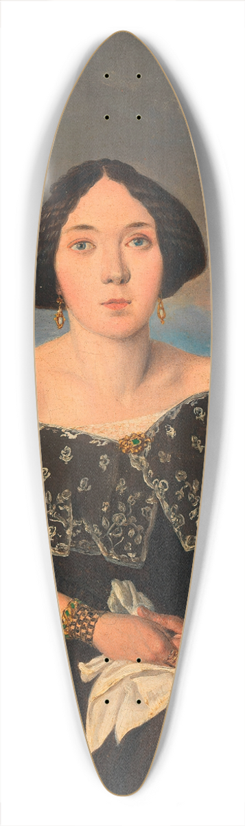 Matthias Rudolf Toma - Anna Toma, Gattin des Knstlers 39.3 inch art pintail longboard deck
