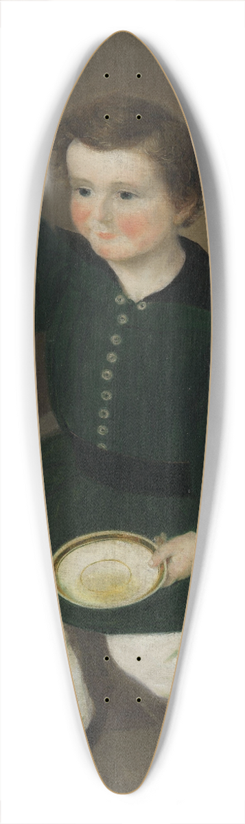 Matthias Stoltenberg - Untitled 39.3 inch art pintail longboard deck