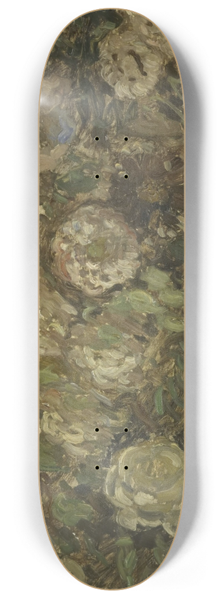 Claude Monet - Bloemen 8.25 inch art skate deck