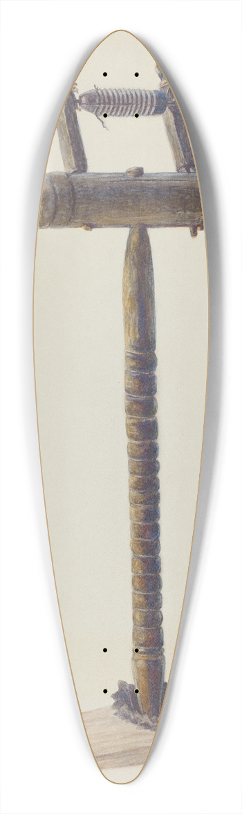 Maud M. Holme - Spinning Wheel 39.3 inch art pintail longboard deck
