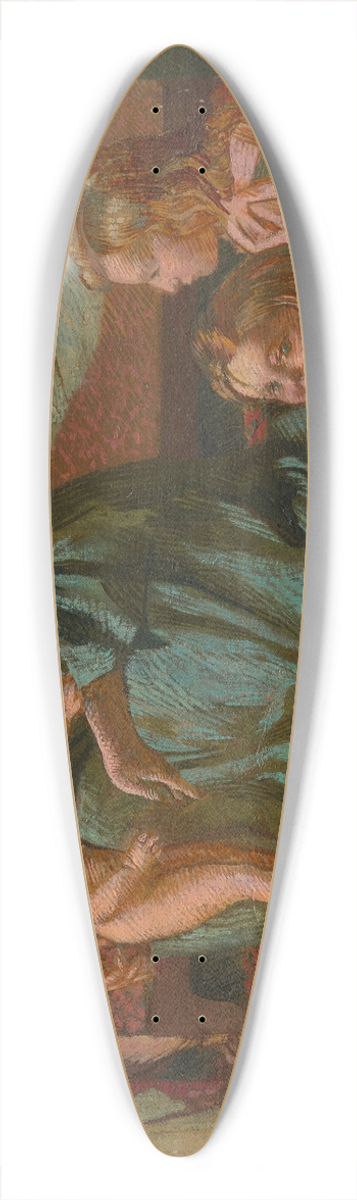 Maurice Denis - Chambre denfants, via Sistina 39.3 inch art pintail longboard deck
