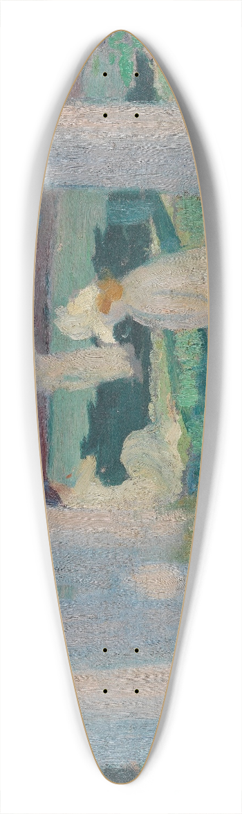 Maurice Denis - Dans la Fort (Baignade  la Mare aux Canes) 39.3 inch art pintail longboard deck