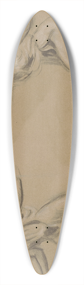 Maurice Denis - Zwei nach links laufende Frauen 39.3 inch art pintail longboard deck