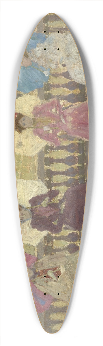Maurice Prendergast - In the Park 39.3 inch art pintail longboard deck