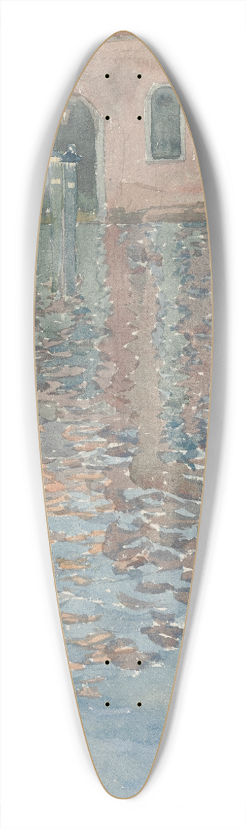 Maurice Prendergast - Venetian Canals 39.3 inch art pintail longboard deck
