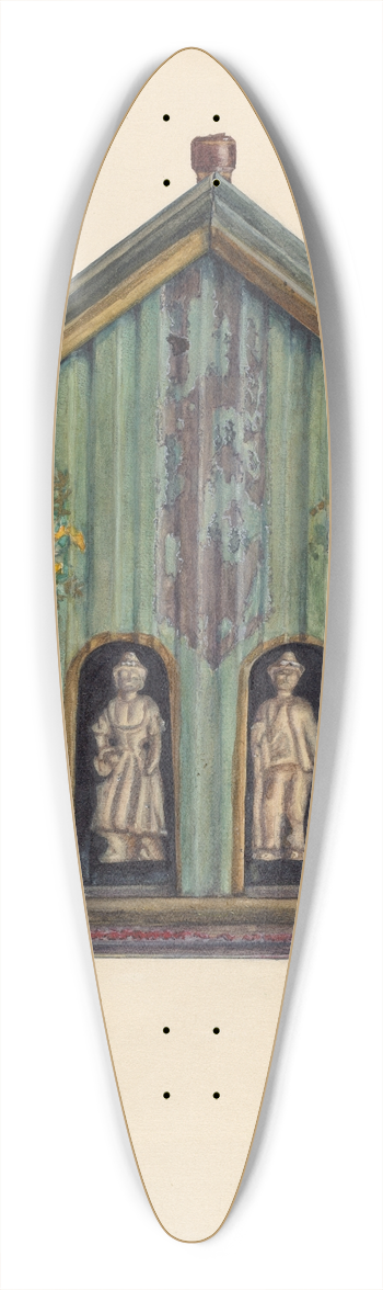 Max Fernekes - Barometer 39.3 inch art pintail longboard deck