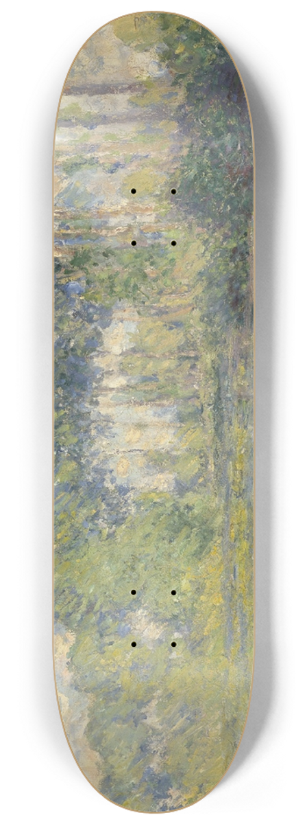 Claude Monet - Poplars on the Epte 8.25 inch art skate deck