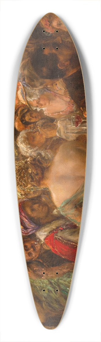 Max Friedrich Rabes - The costume bal 39.3 inch art pintail longboard deck