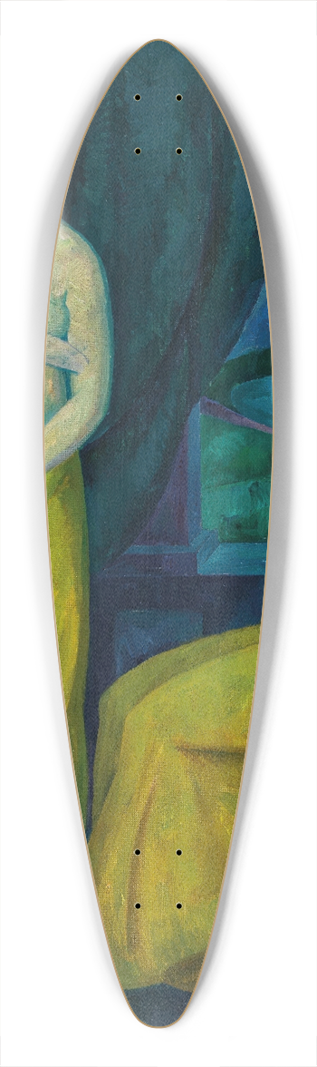 Maximilian Reinitz - Zwei Frauen in einem Raum 39.3 inch art pintail longboard deck