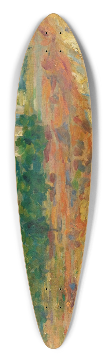 Maximilien Luce - La Carrire 39.3 inch art pintail longboard deck