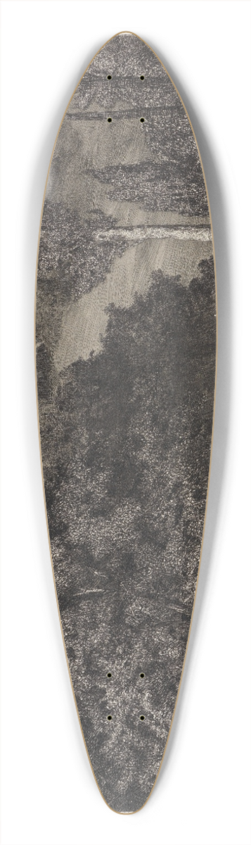 Max Klinger - Pyramus und Thisbe III (Rettungen Ovidischer Opfer, Opus II, Blatt 4) 39.3 inch art pintail longboard deck