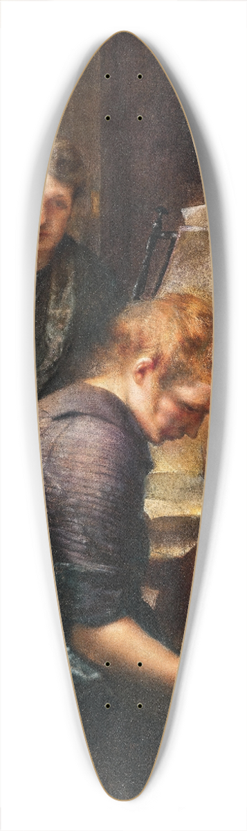 Max Lewis - Die Macht der Musik 39.3 inch art pintail longboard deck