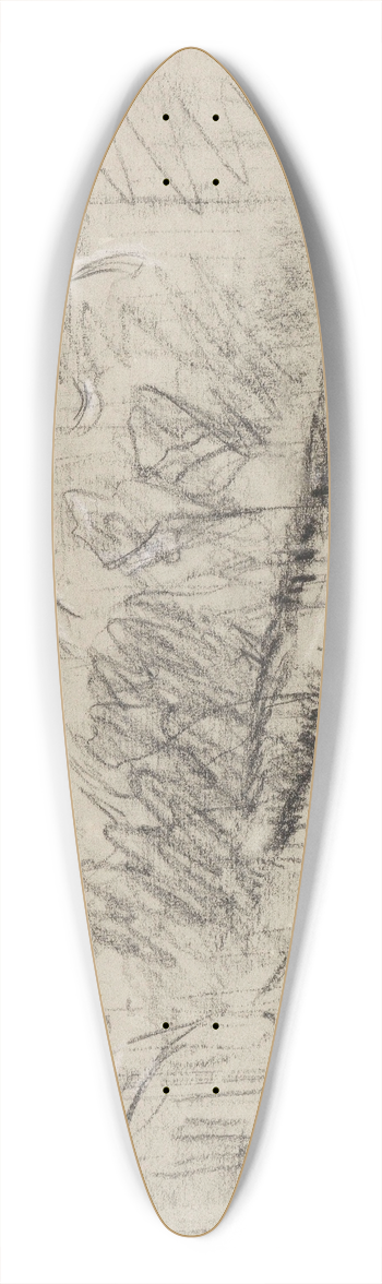 Max Liebermann - Einholung Bismarcks in Berlin 39.3 inch art pintail longboard deck