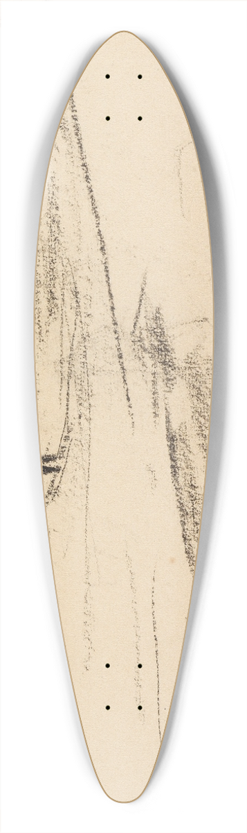 Max Liebermann - In den Dnen 39.3 inch art pintail longboard deck