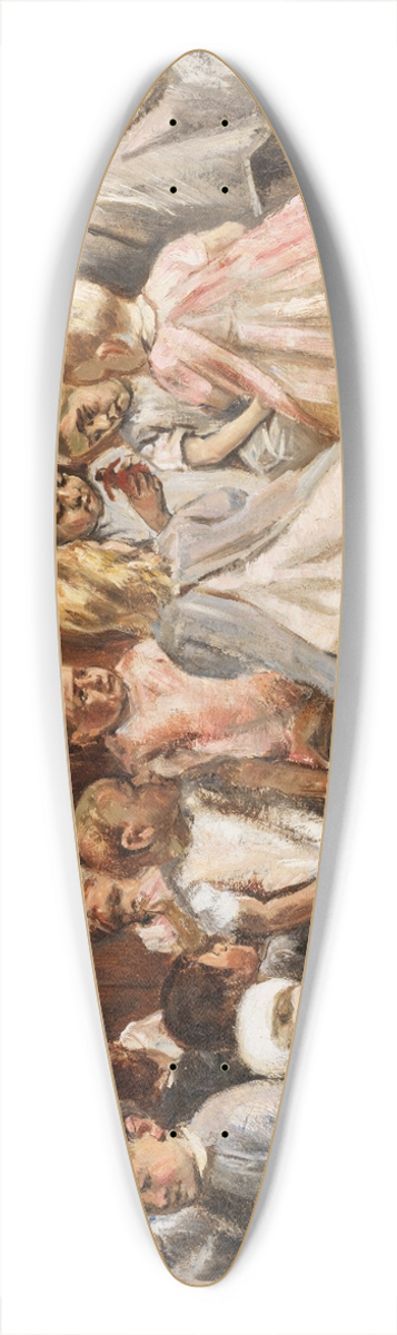 Max Liebermann - Kleinkinderschule 39.3 inch art pintail longboard deck