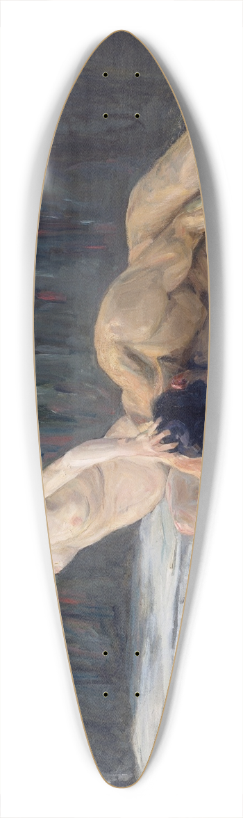 Max Liebermann - Samson and Delilah 39.3 inch art pintail longboard deck
