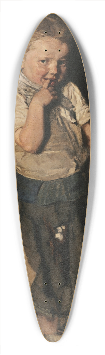Max Liebermann - The Cobblers Girl 39.3 inch art pintail longboard deck