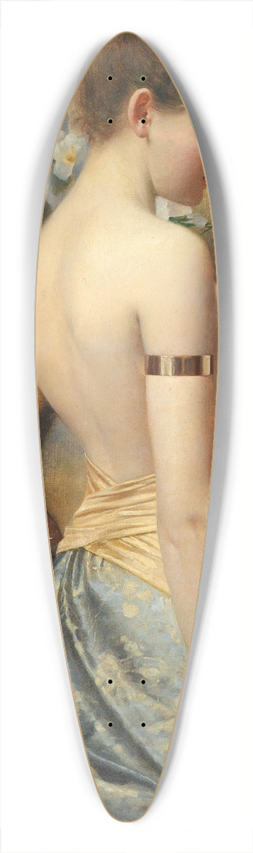 Max Nonnenbruch - Flora 39.3 inch art pintail longboard deck